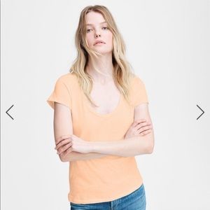 Rag& Bone Pima Cotton T-shirt Round Neck Sz Small